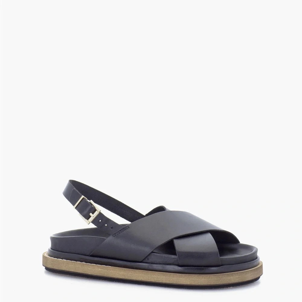 Like new - Alohas Leather Marshmallow Sandals - Picture 2 of 10